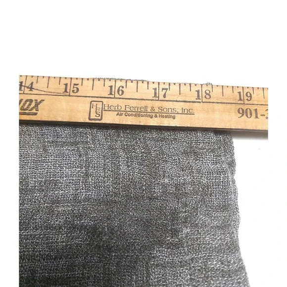 Purejill Womens Size Medium Linen Blend Blouse Popover 3/4 Sleeves Breathable - Picture 9 of 9